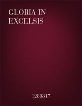 Gloria in Excelsis SSAA choral sheet music cover